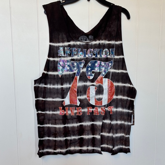 NWT Affliction Spirt of 73 Tank! Large - Picture 1 of 5